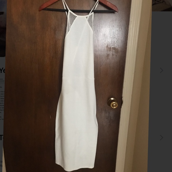 white midi dress - Picture 4 of 4